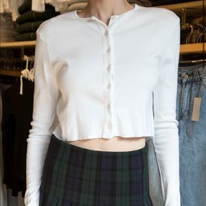 Brandy Melville VERONICA BUTTON TOP S